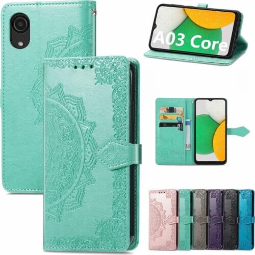 Flip Wallet Silicone Case for Samsung A22 A12 A02S A32 A42 5G Magnetic Leather Cover Galaxy A52 A02 A72 A82 5G Quantum 2 Bumper