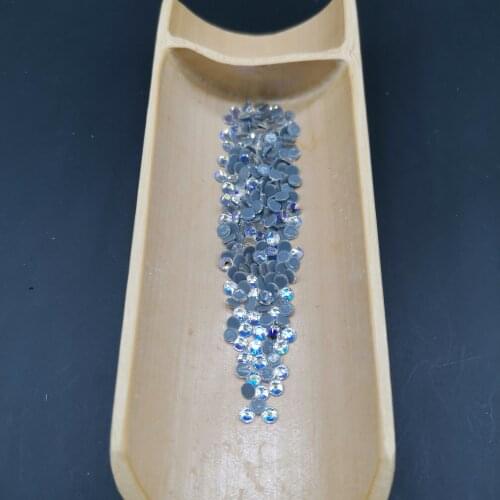 AAA Rhinestones Flatback Hot-Fix Strass Night Sky Crystals For Shoes Round Glass Decorative Stones Diy Shoe Decorations