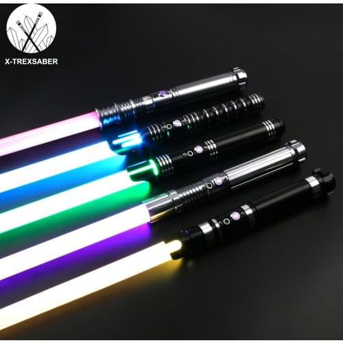 TXQ RGB Lightsaber sword Laser игрушки для детей Hilt 12 Colors 6 Set Soundfonts Juguetes Cosplay Gift Cool Toys Light Saber