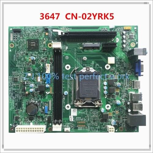 SZWXZY For Dell 3647 Desktop Motherboard CN-02YRK5 02YRK5 2YRK5 Socket LGA1150 Haswell SFF 100% Tested Fast Ship