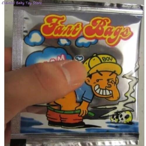 1/5/10pcs Fart Bomb Bags Stink Bomb Smelly Fool Toy April Fools Day Tricky Toys Funny Gags Practical Jokes