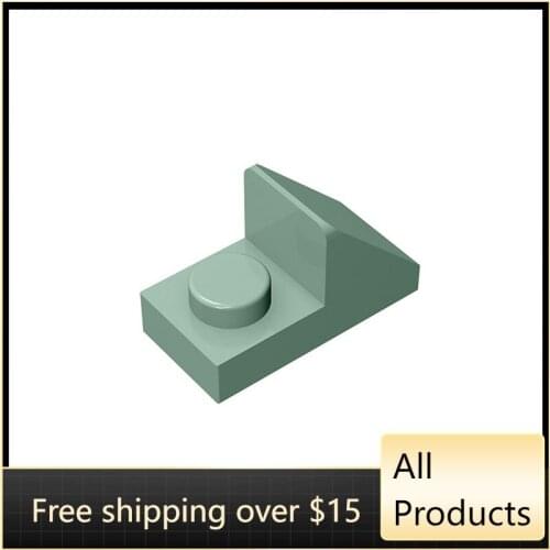 10PCS Assemble Particles 15672 Slope 45 2x1 2/3 Cutout Building Blocks Bricks Kit Part High-Tech Education Toy For Children Gift