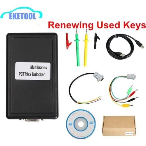 2019 New Released Professional OBD2 Multibrands PCF79xx Unlocker Renewing Used Keys For Multi-Brand Cars Remote Keyless key