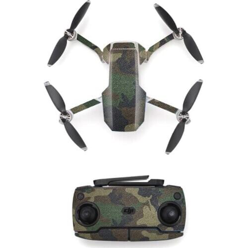31 Styles Camo Camouflage Style Skin Sticker for DJI Mavic Mini Drone And Remote Controller Decal Vinyl Skins Cover M0047