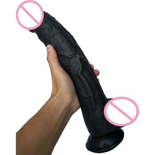 33.5*6CM Huge Dildo Realistic Big Dildos Super Long larger Penis Female Adult Gay Lesbian Masturbation Suction Cup sex Women