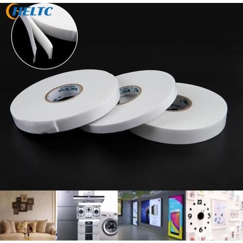 5M/Roll Super Strong Double Faced Adhesive Tape Foam Double Sided Tape Self Adhesive Pad For Mounting Fixing Pad Sticky