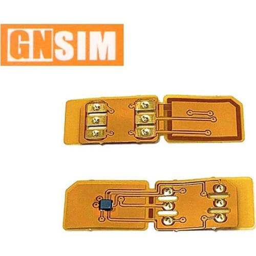 100 PCS GN SIM Reusable Programmable Blank SIM Writable ICCID Edit Card Nano Micro SIM Card