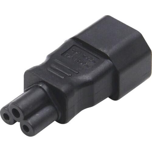 IIEC 320 C14 to C5 , C5 to C14 AC adapter pdu UPS plug female Power adapter PLUG CONVERTER Modification of power adapter