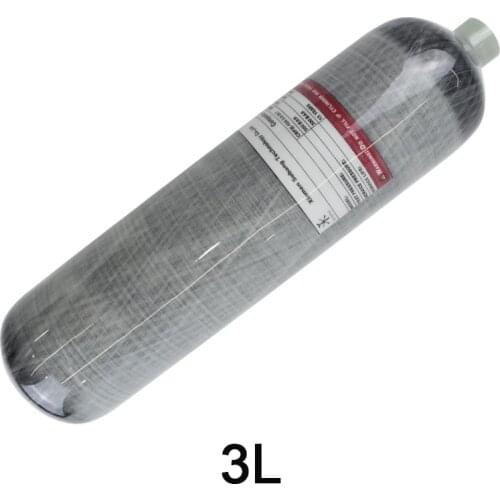 4500PSI 300Bar 30MPA 3L Carbon Fiber Tank PCP Air Tank Scuba Cylinder Paintball Air Rifle Gun Airforce Condor
