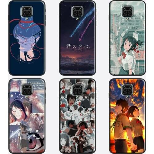 Kimi No Na Wa Case For Xiaomi Redmi Note 10 9 Pro 8T 9S Note 7 8 Pro Shell For Redmi 9C 9A 9T 8A 7A K40