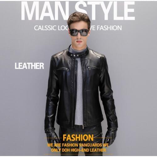 Demosi Men's Faux Leather Jackets