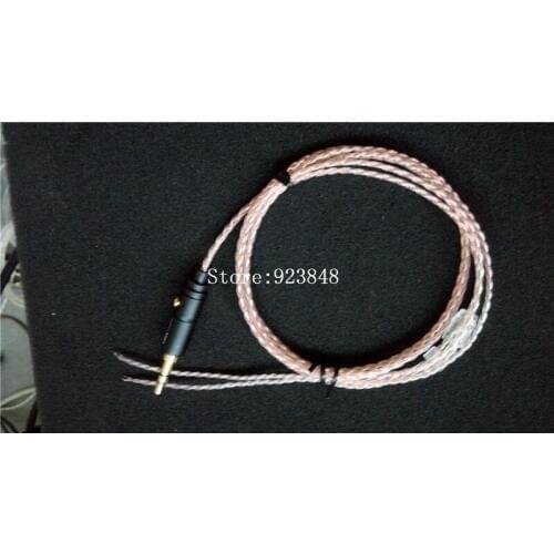 DIY earphone wire single crystal copper wire 4 share waved