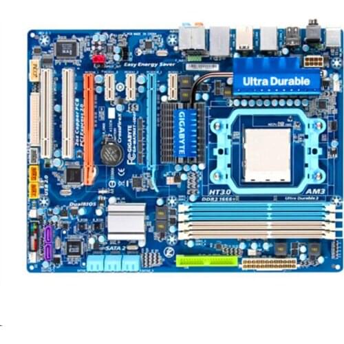 For Gigabyte GA-MA790XT-UD4P Original Used Desktop Motherboard MA790XT-UD4P 790 Socket AM3 DDR3 SATA2 USB2.0