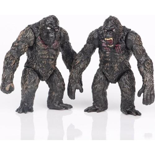 Skull Island King Kong Model Doll Figurine Godzilla Vs Kong Gorilla Figure Doll Figurine Model Toys Gifts