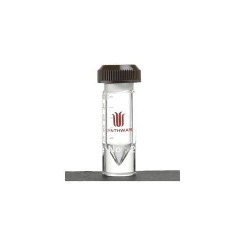 V131003 Vial, Conical Reaction, Heavy Wall, Graduated, Joint:14/10, Capacity:3ml