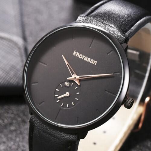 Mens Watch Sport Minimalist Watches For Men Watches Leather Bracelet Clock Relojes Erkek kol Saati Relogio Masculino Men'Watch