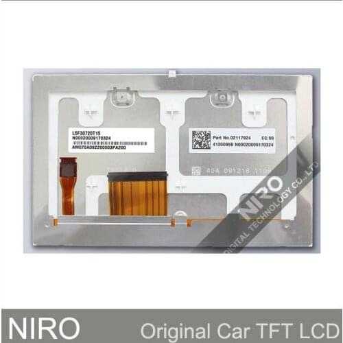 Niro DHL/EMS Shipping New Original Car Navigation LCD Display Screen L5F30720T15 LCD Panel For Car Auto Spare Parts