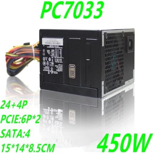 New PSU For Lenovo Dell HP IdeaCentre Y710 Y700 Y900 24P 450W Power Supply PC7033
