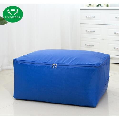 Quilt Clothes Storage Bags Home Bed Organizer Oxford Cloth Bag for School Students Plus Size Thicker Clothing Storage Box