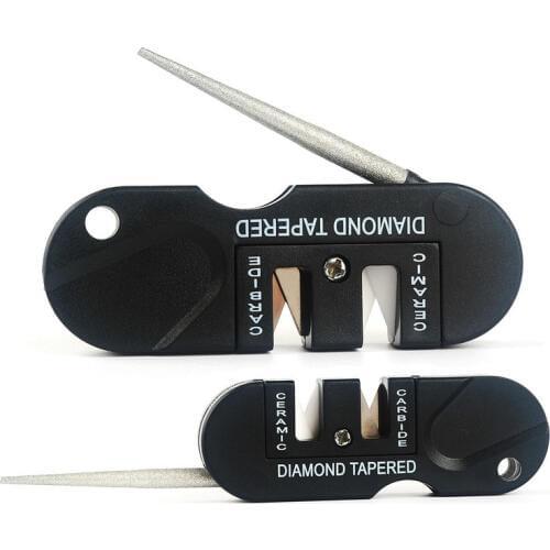 Portable Knife Sharpener Multifunctional Tungsten Steel Sharpening Bar EDC Tool Portable Sharpening Stone Kitchen Accessories