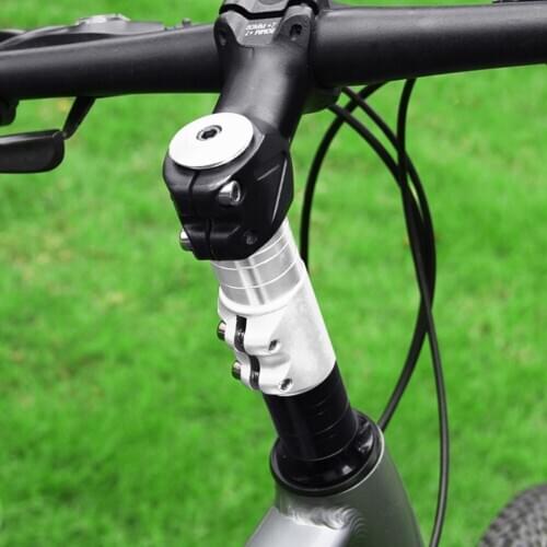 Aluminum alloy Bicycle riser stem Bicycle Mountain Bike Handlebar Fork Stem Riser Rise Up Extender Extension Adaptor Parts