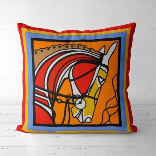 DropShipping Christmas Home Decor Printed Cushion Cover Decorative Boho Pillowcases High-end Royal High Quality Europe 45X45CM