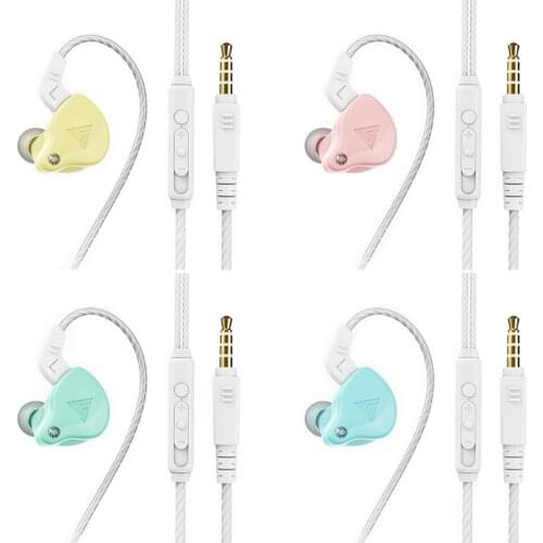 QKZ AK6-X Wired 3.5mm HIFI In-Ear Earbuds Music Sport Headphones Stereo Earphones Bass Sound Gaming Headset In Ear Earphone