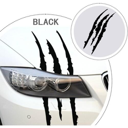 Universal Auto Headlight Claw Stripe car Sticker for Lada Granta Xray Vesta For Kia Rio Solaris Creta For Golf Polo