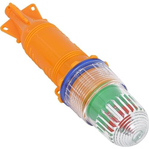 100pcs/lot Fishing Lamp Waterproof Fish Attracting Indicator Marine LED Flash Lamp Signal Float Lights Glittering Fishing Light