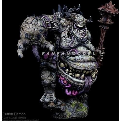 16CM Resin model kits self-assembled DIY toy colorless A-317