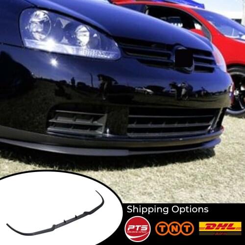 For VW Volkswagen Rabbit Golf MK5 CUPRA R FRONT SPOILER BUMPER LIP Euro Spoiler Lip Universal 3 pcs Body Kit