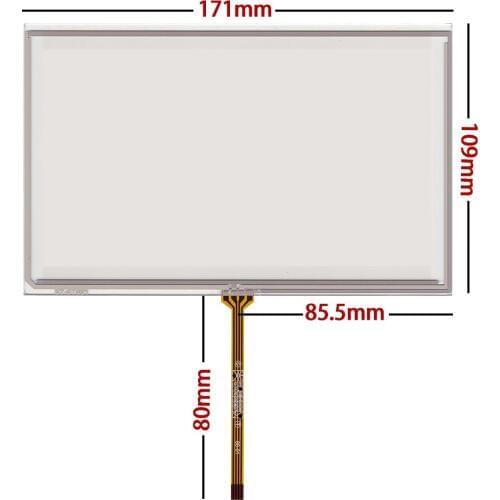 7.3-inch IS350 IS250 IS300 touch screen 171*109 audio DVD navigation glass panel, free delivery