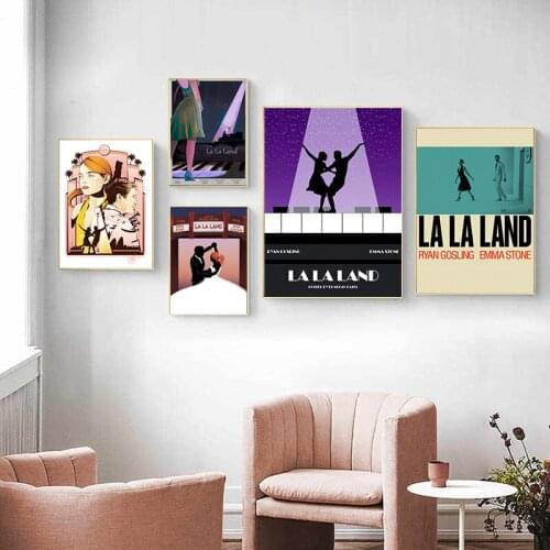 La La Land Music Movie Artwork Poster Diamond Embroidery 5D DiY Diamond Painting Full Rhinestone Pasted Needlework Decor Mosaic