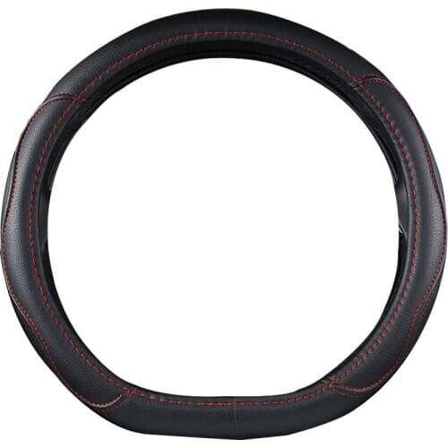 Car Steering Wheel Cover D Type PU Leather For Audi TTS R8 2008-2021 RS3 S5 SQ5 TT A3 Sportback e-tron A3 Cabriolet 2008-2021