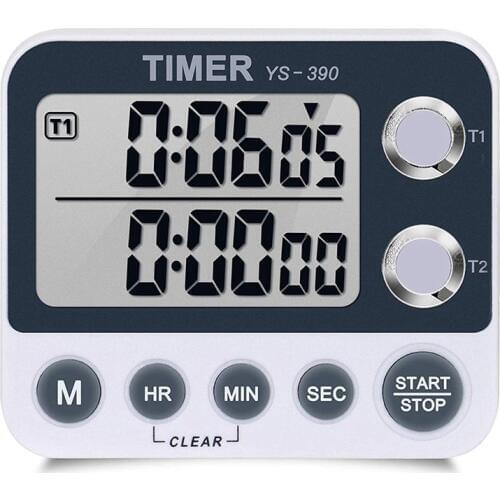 Digital Kitchen Timer netic Back,Cooking Timer,Large Display Loud Alarm Count-Up & Count Down For Cooking Baking Sports Games
