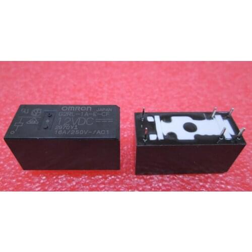 HOT NEW relay G2RL-1A-E-CF-12VDC G2RL-1A-E-CF 12VDC G2RL-1A-E G2RL-1A 12VDC DC12V DIP6