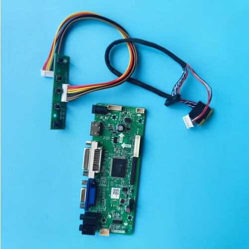 Kit For N140BGE-L42 LCD LED DVI Audio Panel Screen Controller board DIY 2019 Driver 1366X768 LVDS 40pin 14" VGA HDMI