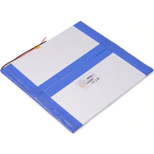 [L285] 3.7V 8000mAH 36125130 PLIB (polymer lithium ion battery / L G cell ) Li-ion battery for ,sanei,,ainol tablet pc