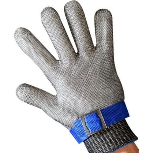 1Pc Cut Proof Stab Resistant Metal Mesh Carpentry Butcher Tailor Operation Glove