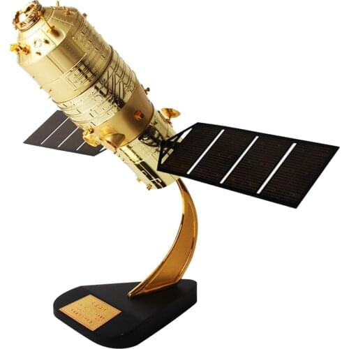 1:45 Tiangong No.2 Model Simulation Shenzhou 11 Spacecraft Model Metal Space Model Decoration for Kids and Adults