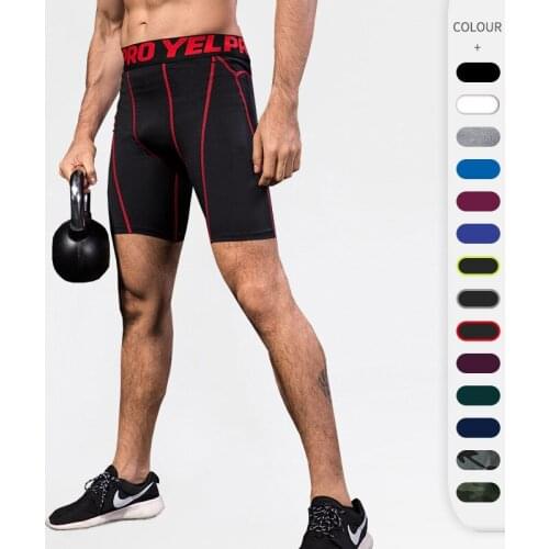 Men Sports Shorts Fitness Bodybuilding Gym Short Pants Jogging Quick Dry Tight Pants Running Mens Shorts Gym Shorts 2021
