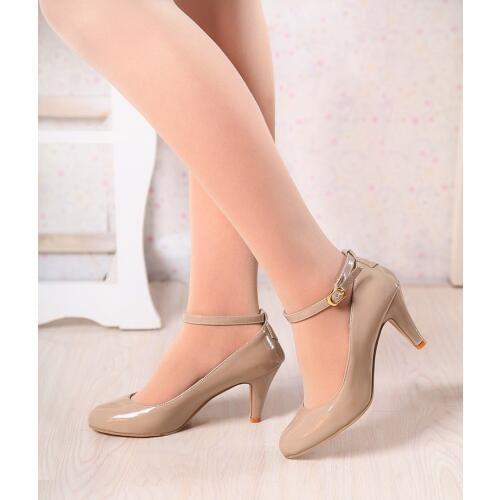 2016 New Sapato Feminino Shoes Zapatos Mujer Tacon Fashion Pumps Ultra High Heels Platform Party Dance Shoes Woman 01-8