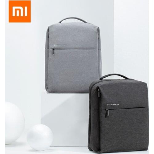 Original Xiaomi Minimalist Urban Backpack 2 Unisex Schoolbag Men Women Mi Laptop Bag Fashion Simple Business Travel Backpack