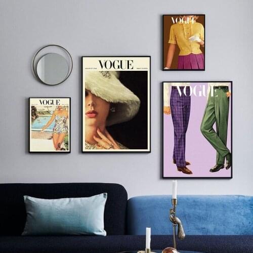 Spring Fall Edition Clothing Poster Print Retro Fashion Men Women Canvas Art Painting Wall Pictures Modern Bedroom Decor Posters