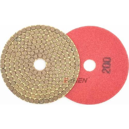 Resin Copper Bond Wet Diamond Polishing pads for Polishing Granite/Marble/Quartz /Concrete Resin Metal Bond Polishing Pads