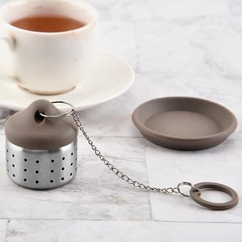 200pcs Stainless Steel Tea Infuser Reusable Mesh Tea Strainer Loose Leaf Tea Filter Steeper for Mugs Teapot Teaware F325