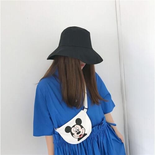 Disney new Mickey Mouse shoulder bag messenger pockets Waist pack sell cute play cool handbags purses phone bag clutch