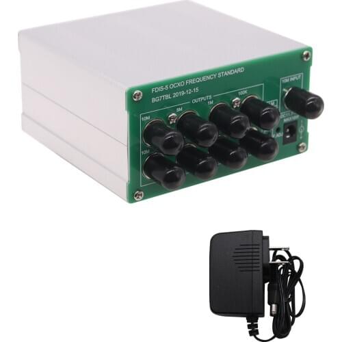 TZT 10MHz 5MHz 1MHz 100KHz 1PPS Outputs OCXO Frequency Standard