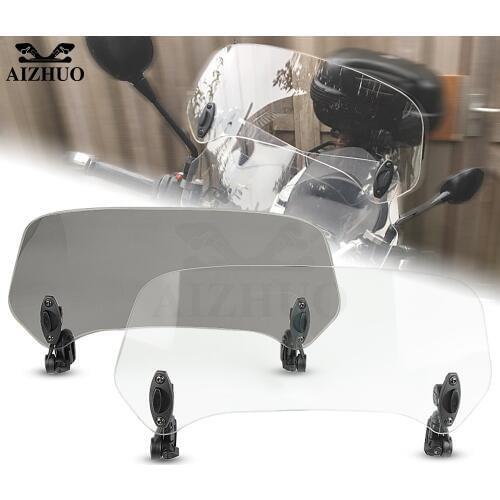Motorcycle Wind Screen Windshield Spoiler Air Deflector for HONDA CB CBR 125 150 200 250 300 350 400 450 500 250R/X 450R/X 250F