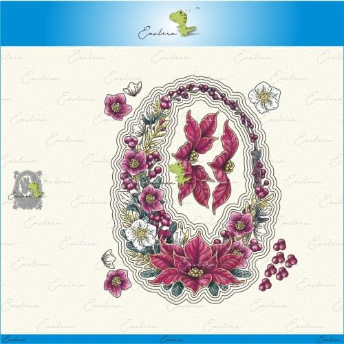 Winter Flora Main Frame metal cutting dies 2021 new diy molds Scrapbooking Paper Making die cuts crafts